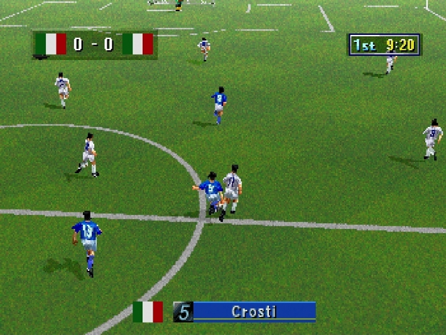 Sega Worldwide Soccer '98 screenshot 3 for Sega Saturn